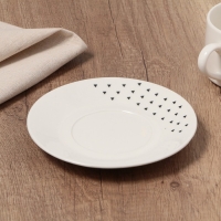 Чайная пара керамическая «Животные», 200 мл, цвет белый Чайная пара керамическая «Животные», 200 мл, цвет белый