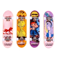 Набор фингербордов &laquo;Уличный скейтер&raquo;, 4 штуки, цвет МИКС