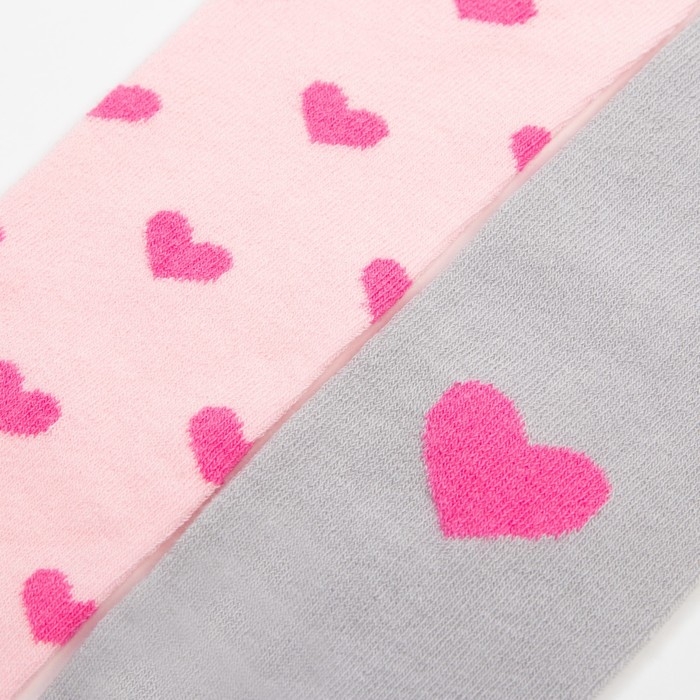 Набор колготок детских KAFTAN &laquo;Сердечки&raquo;, рост 92-98 см