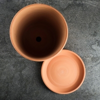 Горшок цветочный Терра №6 9,4 л, терракот Горшок цветочный Терра №6 9,4 л, терракот