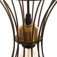 Светильник BayerLux "Анетта" Е27 40Вт золото 16х16х23-123см