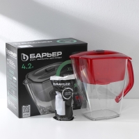 Фильтр-кувшин &laquo;Барьер-Гранд Neo&raquo;, 4,2 л, цвет рубин