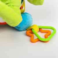 Подвеска мягкая &laquo;Слоник&raquo;, шуршалка, прорезыватель, на кроватку, коляску, Крошка Я