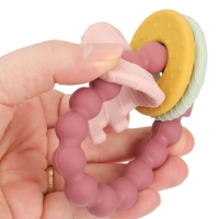 Прорезыватель силиконовый &laquo;Ключики&raquo;, цвет розовый, Mum&Baby