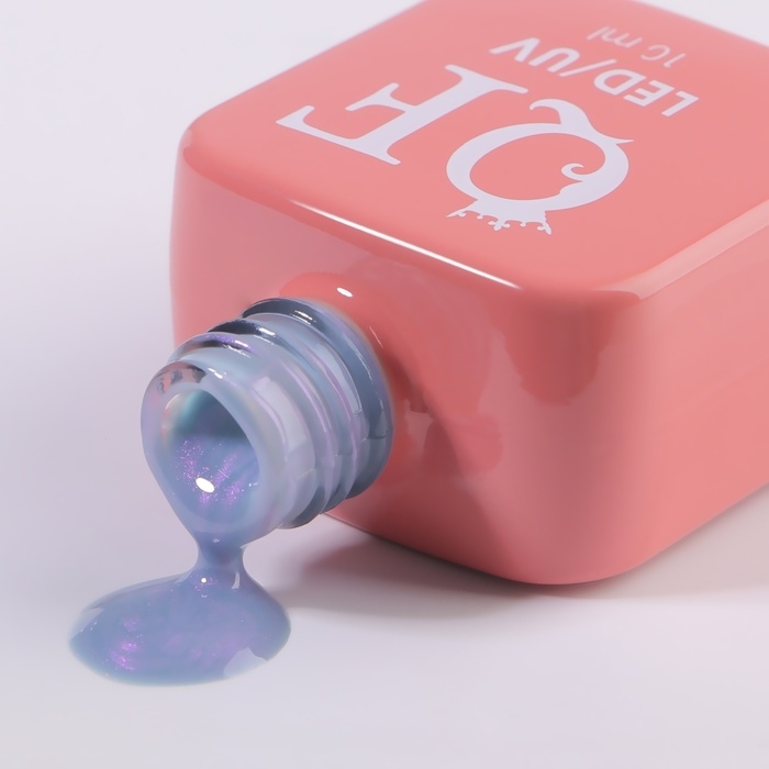 Гель лак для ногтей &laquo;PEARL&raquo;, 3-х фазный, 10 мл, LED/UV, цвет синий (287)