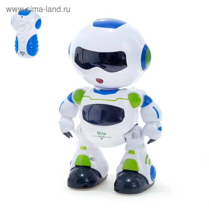 Робот радиоуправляемый &laquo;Блайп&raquo;, световые и звуковые эффекты, работает от батареек