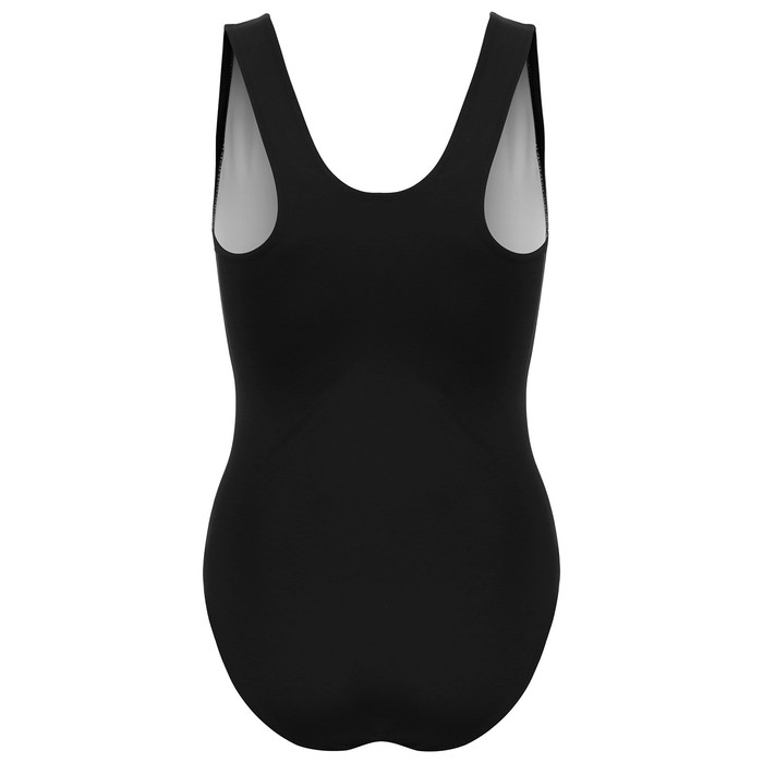 Купальник слитный ONLYTOP, спортивный, р. 34, цвет чёрный