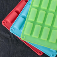 Форма для шоколада Доляна &laquo;Батончик&raquo;, 27,5&times;17,5 см, 30 ячеек (4&times;2&times;1,5 см), цвет МИКС