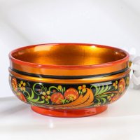 Чашка &laquo;Ягодка&raquo;, большая, 16&times;7см, хохлома