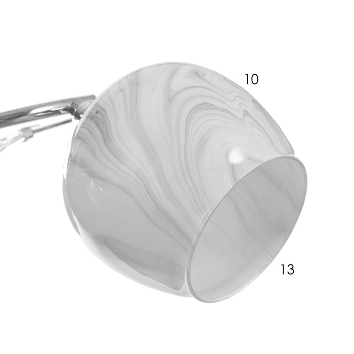 Люстра потолочная Грейс 2хE27 40Вт Хром Люстра потолочная Грейс 2хE27 40Вт Хром