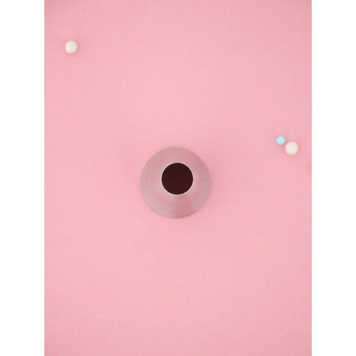 Насадка кондитерская KONFINETTA &laquo;Круг&raquo;, d=3 см, выход 1,2 см, нержавеющая сталь