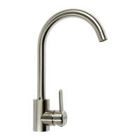 Смеситель для кухни "СоюзКран" 567-092, однорычажный, высокий излив 350 мм, нерж.сталь, хром Смеситель для кухни "СоюзКран" 567-092, однорычажный, высокий излив 350 мм, нерж.сталь, хром