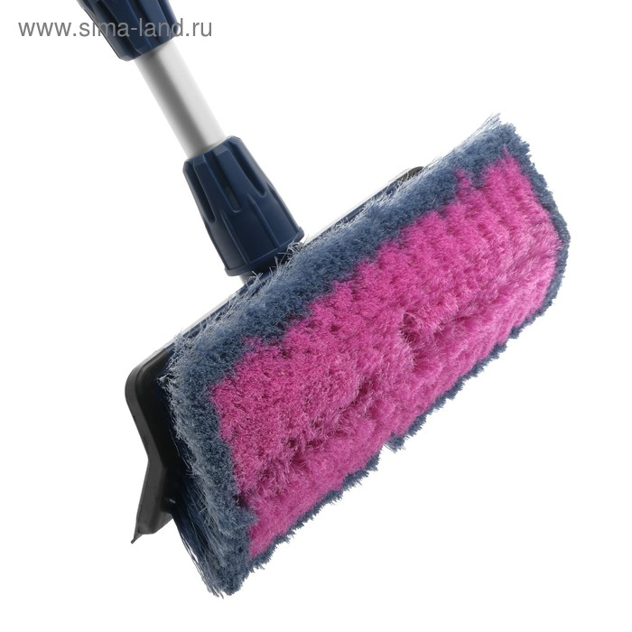 Щётка для мытья City Up СU-617 165 см, телескопическая, водосгон, с краном Щётка для мытья City Up СU-617 165 см, телескопическая, водосгон, с краном