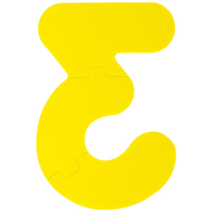 Мягкий пазл для малышей &laquo;Учим цифры: Животные&raquo;, 5 пазлов, Крошка Я