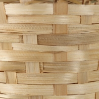 Корзина плетеная, D19 х 9,5 х 32см, бамбук Корзина плетеная, D19 х 9,5 х 32см, бамбук