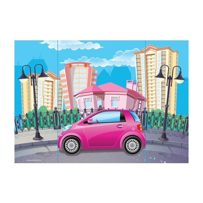 Магнитная игра &laquo;Одень куклу: городская модница&raquo;