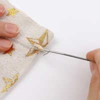 Игла для выворачивания руликов, поясов, кулисок, 17,5 &times; 2,2 см