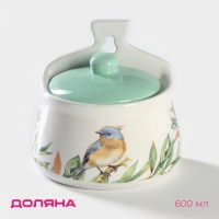 Солонка Доляна &laquo;Флора и Фауна&raquo;, 600 мл, 14&times;10&times;14 см