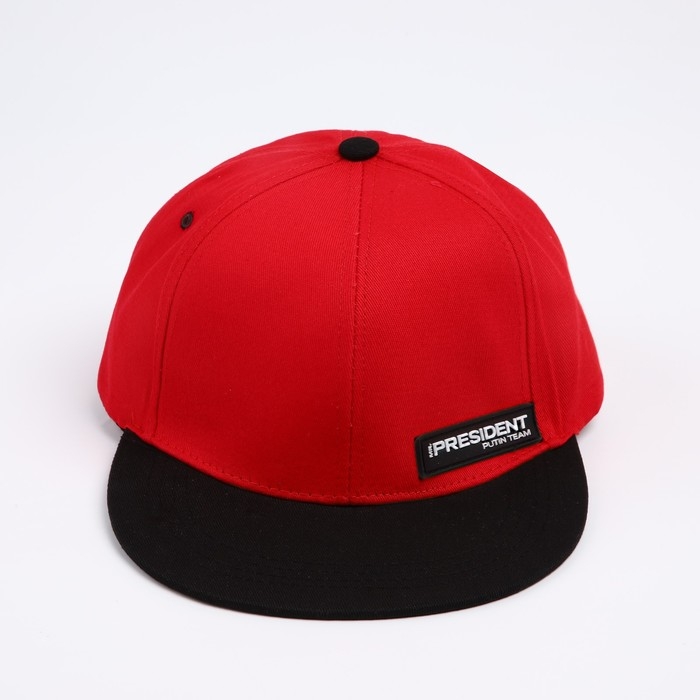 Кепка &laquo;President&raquo;, красная