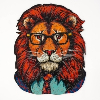 Пазлы деревянные фигурный «Лев», 148 элементов Пазлы деревянные фигурный «Лев», 148 элементов