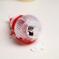 Ёлочная игрушка &laquo;Снеговик&raquo;, 10 см, от батареек, свечение мульти (RGB)