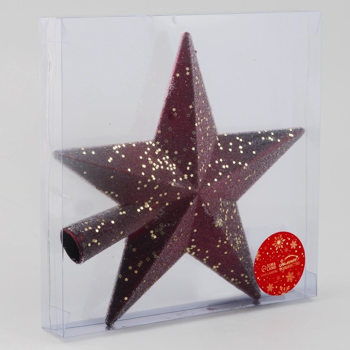 Наконечник "Звезда  Мэдисон" 20 см, красный