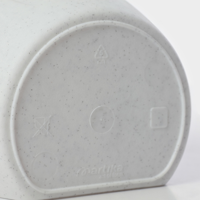 Кашпо настенное &laquo;Фелиция&raquo;, 1 л, d=16 см, цвет мраморный