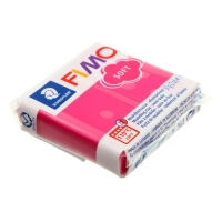 Пластика - полимерная глина, 57 г, Soft, малиновый