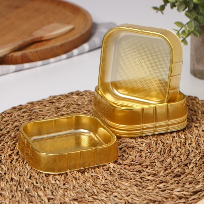 Набор пластиковых одноразовых контейнеров Не ЗАБЫЛИ! основание, 10 шт Набор пластиковых одноразовых контейнеров Не ЗАБЫЛИ! основание, 10 шт