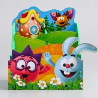 Органайзер для канцелярии, 14х14х16 см, Смешарики Органайзер для канцелярии, 14х14х16 см, Смешарики