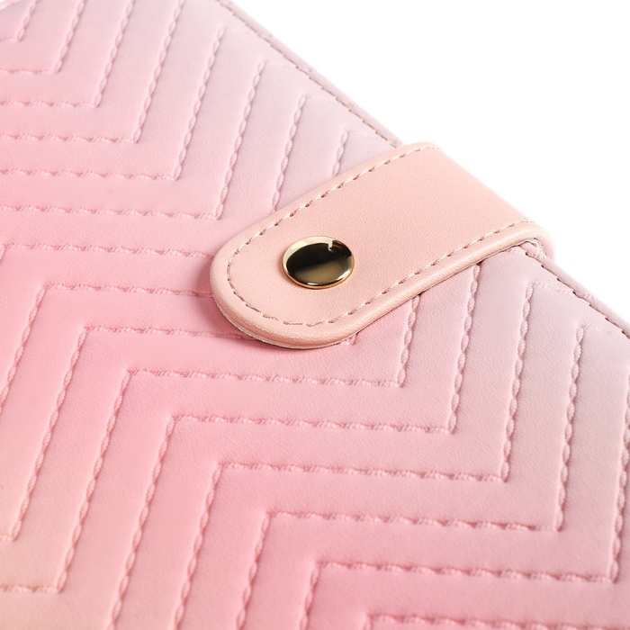 Ежедневник недатированный A5 136 листов, кожзам deVENTE. Elizabeth, твердая обложка с поролоном, перфорация, ляссе, блок 70, розовый