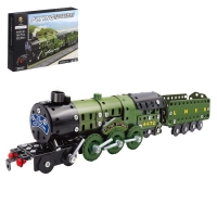 Конструктор металлический &laquo;Военный паровоз&raquo;, 340 детали