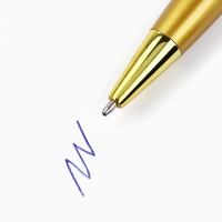 Ручка &laquo;С 8 марта&raquo;, металл, синяя паста