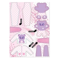 Кукла-модель шарнирная &laquo;Софи&raquo; с набором для создания одежды &laquo;Я модельер&raquo;, кукла виды МИКС