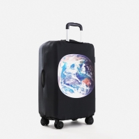 Чехол на чемодан L, цвет чёрный