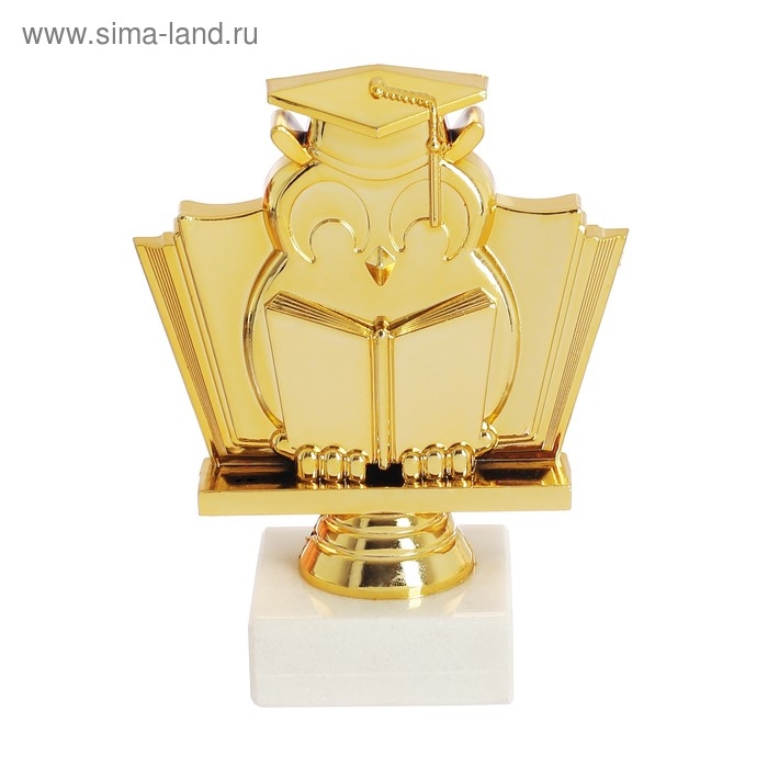 Фигура на Выпускной &laquo;Сова&raquo;, золото