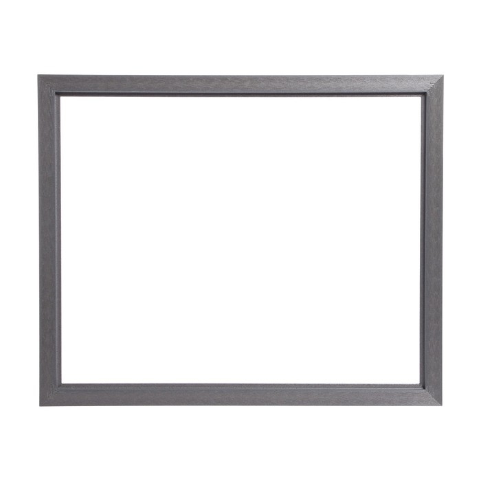 Рама для картин (зеркал) 40 х 50 х 2.7 см, пластиковая, Calligrata 651628, серебро