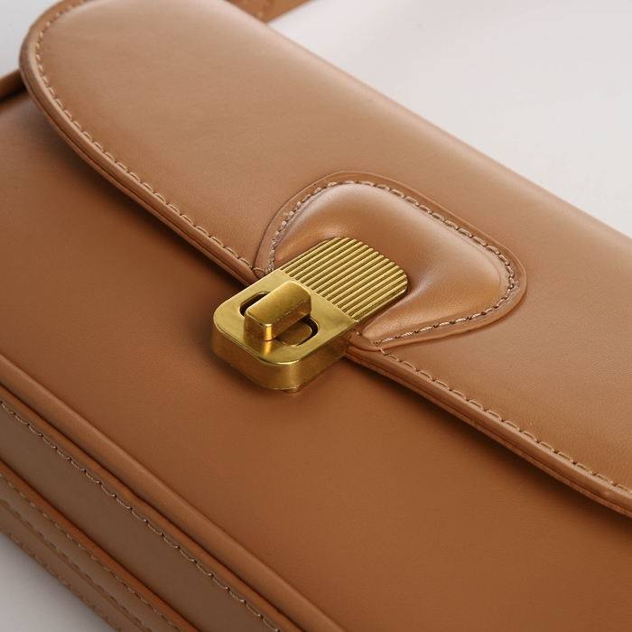 Сумка женская TEXTURA, маленький размер, цвет светло-коричневый