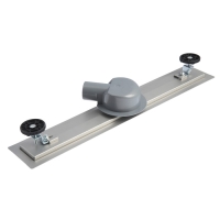 Трап линейный AFLORN AF20107-60, 600х70 мм, c флaнцeм своб. вращения 360&deg;, нерж. сталь