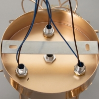 Люстра "Переливы" 3х40Вт Е27 золото