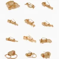 Брошь &laquo;Медицина&raquo;, форма МИКС, цвет золото (неделимая фасовка 12 шт., цена за шт.)