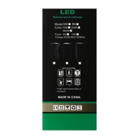 Светильник фасадный &laquo;Глайт&raquo;, FSD-034, 10 Вт, 3000K, IP65, 220 В, пластик, черный