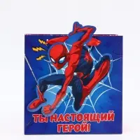 Пакет подарочный &laquo;Супергерой&raquo;, 22 &times; 22 &times; 10 см