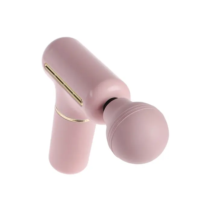 Массажёр для тела LEM-54, перкуссионный, 4 режима, 1200 мА/ч, розовый