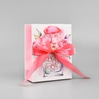 Пакет ламинированный с лентой &laquo;Всё для тебя&raquo;, S 12 &times; 5,5 &times; 15 см