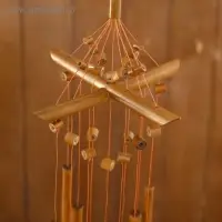 Музыка ветра "Спокойствие" бамбук 15х15х70 см