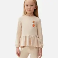 Термоаппликация &laquo;Лиса&raquo;, 7.4&times;12.3 см, оранжевая