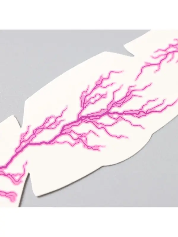 Переводная тату на тело цветная &laquo;Веснушки. Молнии&raquo;, 16&times;5 см