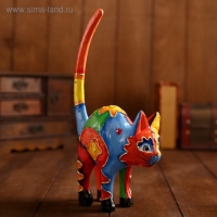 Сувенир дерево "Кошка" 30х15х5 см