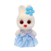 Игрушка из пенопласта &laquo;Зайка с цветком&raquo;, 13 см